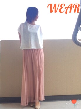 ゆあ。さん（レディース・158cm）の夏コーディネート