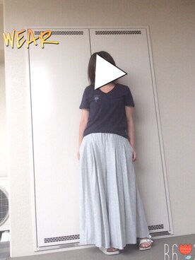 ゆあ。さん（レディース・158cm）の夏コーディネート