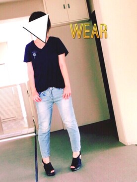 ゆあ。さん（レディース・158cm）の夏コーディネート