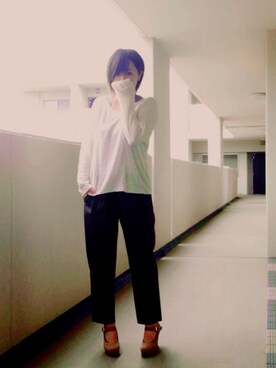 ゆあ。さん（レディース・158cm）の秋コーディネート