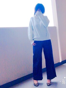 ゆあ。さん（レディース・158cm）の秋コーディネート