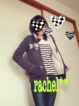 Rachel**さんのコーディネート