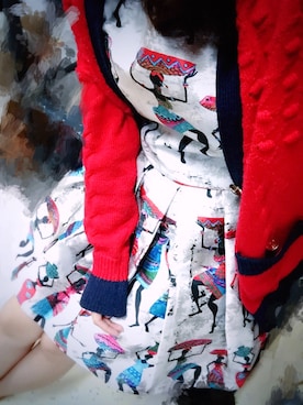 「CHANEL（シャネル）のアイテム（ブルゾン）」を使った、yyy不媚さん（レディース・160cm）の春コーディネート