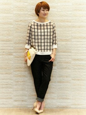 ivory court　二子玉川店スタッフ02さんのコーディネート