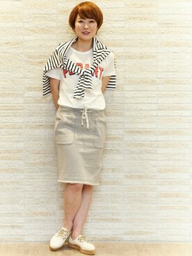 ivory court　二子玉川店スタッフ02さんのコーディネート