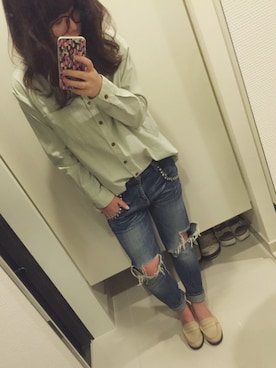 ＊aki＊さん（レディース・155cm）の冬コーディネート