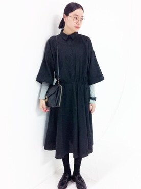 Kanocoさん（レディース・170cm）の冬コーディネート