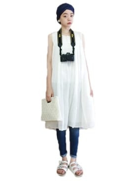 Kanocoさん（レディース・170cm）の夏コーディネート