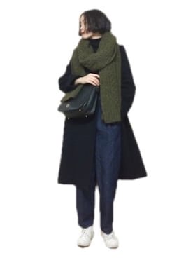 Kanocoさん（レディース・170cm）の冬コーディネート