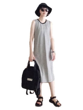 Kanocoさん（レディース・170cm）の夏コーディネート