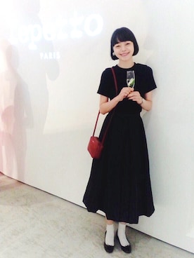 「DOUBLE NAME（ダブルネーム）のアイテム」を使った、Kanocoさん（レディース・170cm）の夏コーディネート