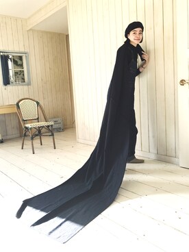 「BEAMS BOY（ビームスボーイ）のアイテム（つなぎ/オールインワン）」を使った、Kanocoさん（レディース・170cm）の秋コーディネート