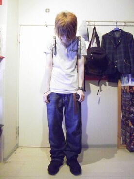 「ボタニカル」｜「アイテム（アクセサリー）」を使った、△◯【WEARカラオケ・クレゲ部】さん（メンズ・173cm）の夏コーディネート