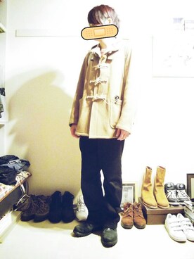 「MARGIELA」｜「アイテム（アクセサリー）」を使った、△◯【WEARカラオケ・クレゲ部】さん（メンズ・173cm）の秋コーディネート