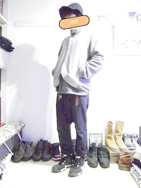「bukht」｜「アイテム（その他アウター）」を使った、△◯【WEARカラオケ・クレゲ部】さん（メンズ・173cm）の冬コーディネート
