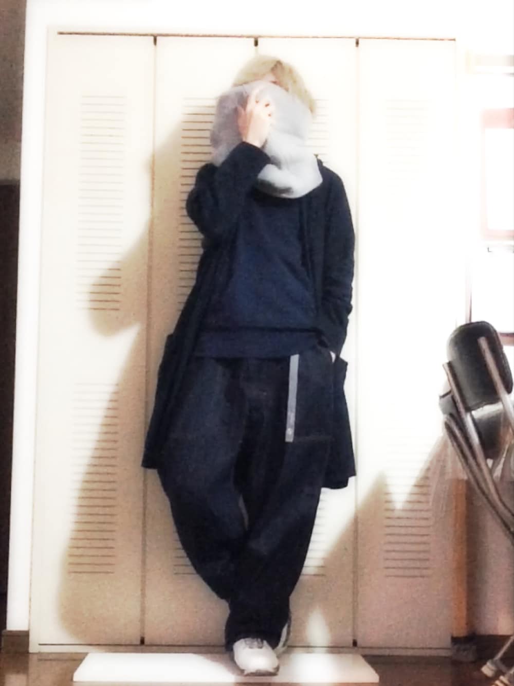 hatraのネックウォーマー/スヌードを使った人気ファッション