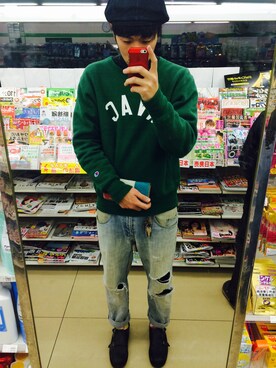 セト君さん（メンズ・183cm）の冬コーディネート