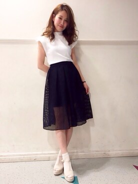 mayuko     (きたまゆ)さん（レディース・160cm）の春コーディネート