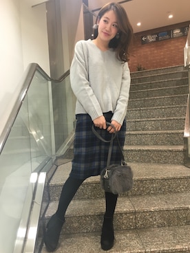 mayuko (きたまゆ)さん(レディース・160cm)の冬コーディネート