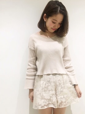 「ピンクベージュ」｜mayuko     (きたまゆ)さん（レディース・160cm）の冬コーディネート