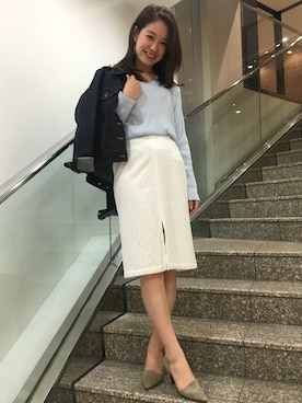 mayuko     (きたまゆ)さん（レディース・160cm）の冬コーディネート