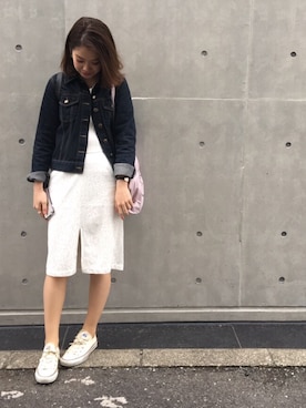 mayuko     (きたまゆ)さん（レディース・160cm）の春コーディネート