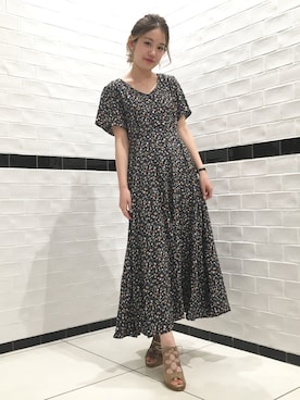 Who S Who Chico フーズフーチコ の 小花柄ロングワンピース ワンピース Wear