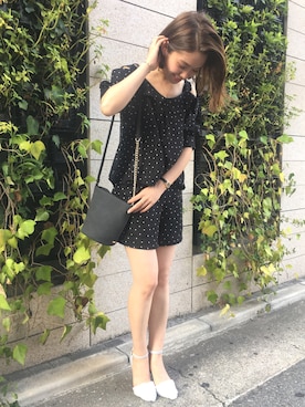 「ファーサンダル」｜mayuko     (きたまゆ)さん（レディース・160cm）の夏コーディネート