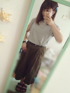 s a k i k oさん（レディース・160cm）の夏コーディネート