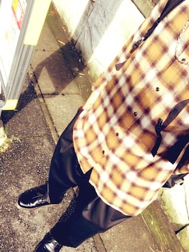 諒さん（メンズ・178cm）の秋コーディネート