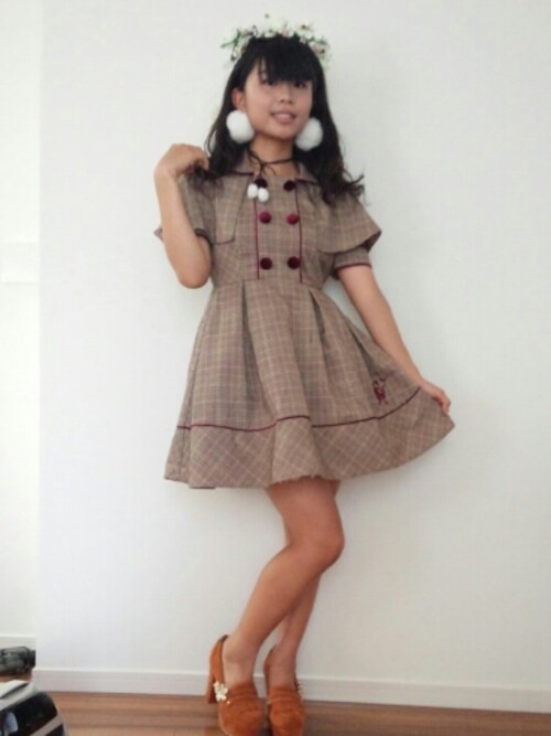 華山しおり Liz Lisaのワンピースを使ったコーディネート Wear