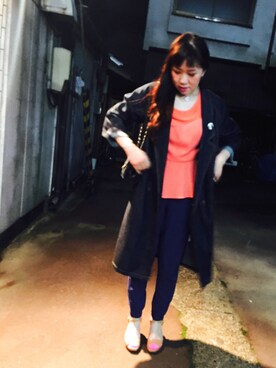 「loaf（ローフ）のアイテム」を使った、amiさん（レディース・163cm）の春コーディネート