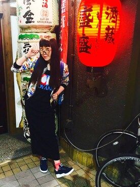 「EWING（ユーイング）のアイテム」を使った、amiさん（レディース・163cm）の夏コーディネート