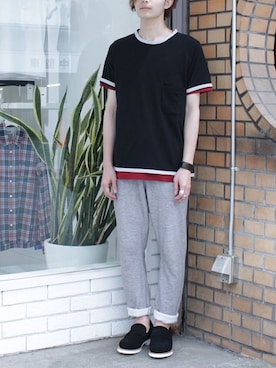 「FACTOTUM（ファクトタム）のアイテム（アクセサリー）」を使った、FACTOTUMsendaiさん（メンズ・170cm）の春コーディネート