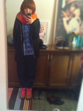☆kuro☆さん（レディース・158cm）の冬コーディネート