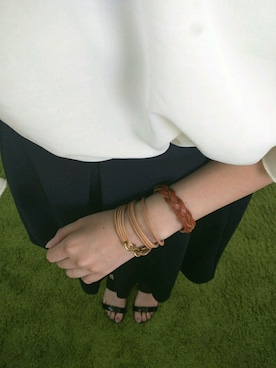 「REDMOON（レッドムーン）のアイテム（アクセサリー）」を使った、Neolatineさん（レディース・165cm）の夏コーディネート