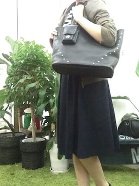 「REDMOON（レッドムーン）のアイテム（財布/小物）」を使った、Neolatineさん（レディース・165cm）の秋コーディネート