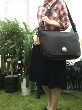 「REDMOON（レッドムーン）のアイテム（財布/小物）」を使った、Neolatineさん（レディース・165cm）の秋コーディネート
