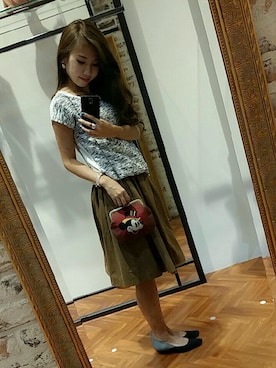 momoさん（レディース・163cm）の夏コーディネート