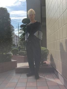 「SASQUATCHfabrix.（サスクワァッチファブリックス）のアイテム」を使った、クボさん（メンズ・175cm・20代）の秋コーディネート