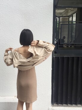 壹团毛线さんのコーディネート