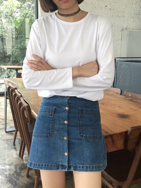 壹团毛线さんのコーディネート