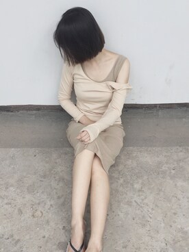 壹团毛线さんのコーディネート