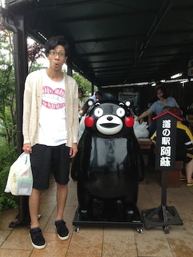 「jimi roos（ジミル―ス）のアイテム」を使った、とおるざえもんさん（メンズ・184cm）の秋コーディネート