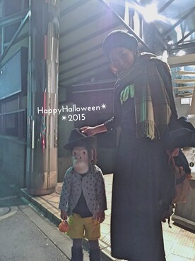 「Halloween 2015」｜KAMAさん（レディース・150cm）の秋コーディネート
