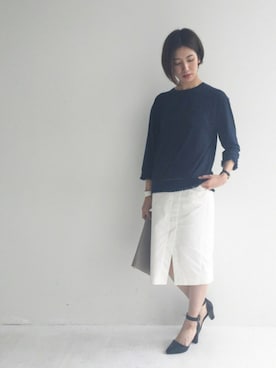 「アイテム（パンプス）」を使った、kecoさん（レディース・162cm・20代）の春コーディネート