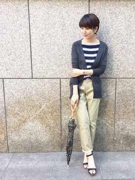 「マリン」｜kecoさん（レディース・162cm）の春コーディネート