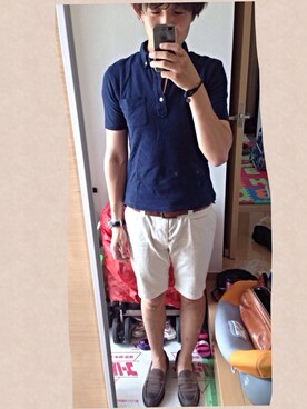 つちのこさん（メンズ・174cm）の夏コーディネート