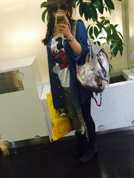 「CHANEL（シャネル）のアイテム（サングラス、ブラウン系）」を使った、ogiさん（レディース・158cm）の秋コーディネート