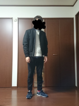 もずくん!さん(メンズ・173cm)の冬コーディネート